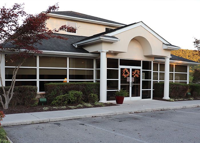 An exterior view of a Vistar Eye Center building