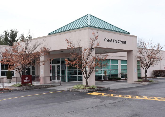 An exterior view Vistar Eye Center Salem, Virginia.